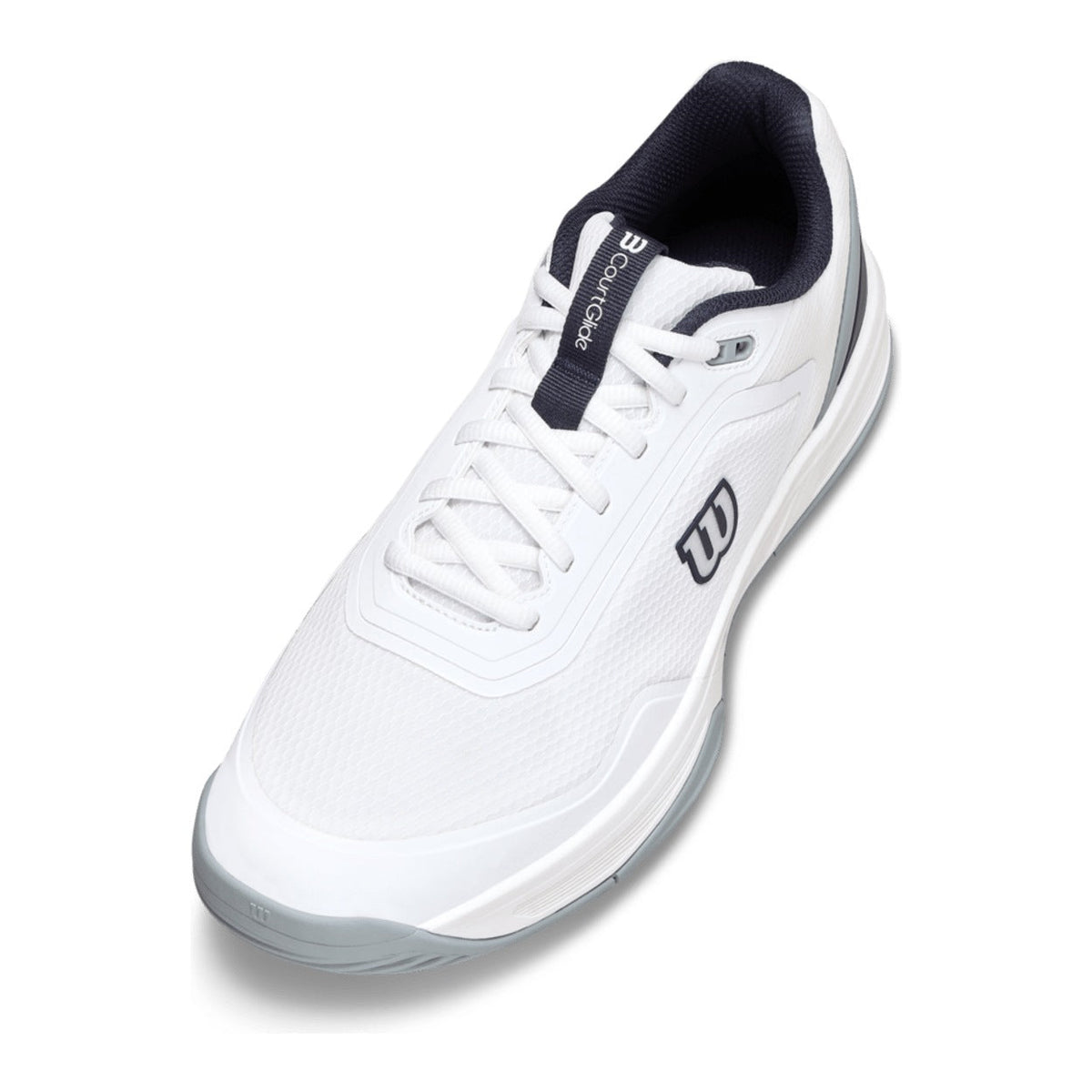 Wilson CourtGlide Padel Men's Padel Shoes - White/Navy Blazer - Racquet Point