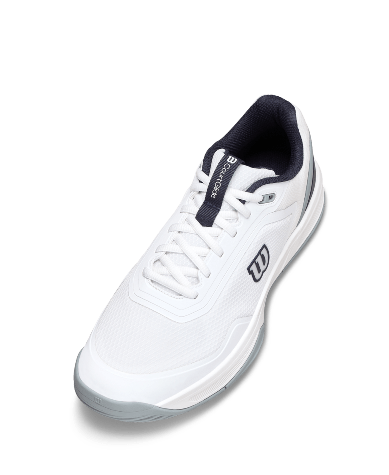 Wilson CourtGlide Padel Men's Padel Shoes - White/Navy Blazer - Racquet Point