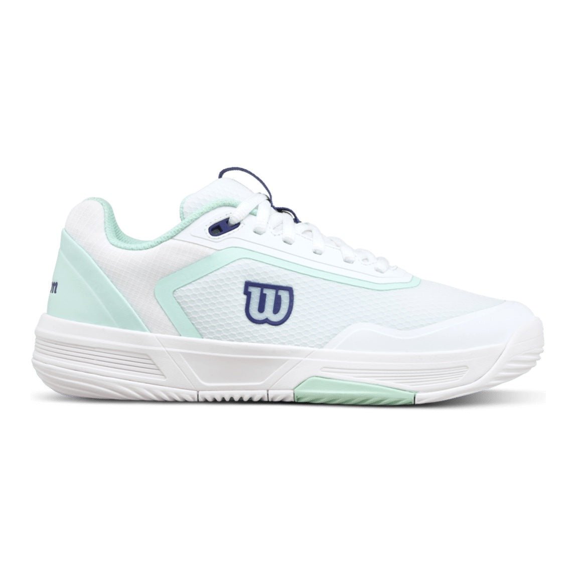 Wilson CourtGlide Padel Women's Padel Shoes - White/Bay - Racquet Point