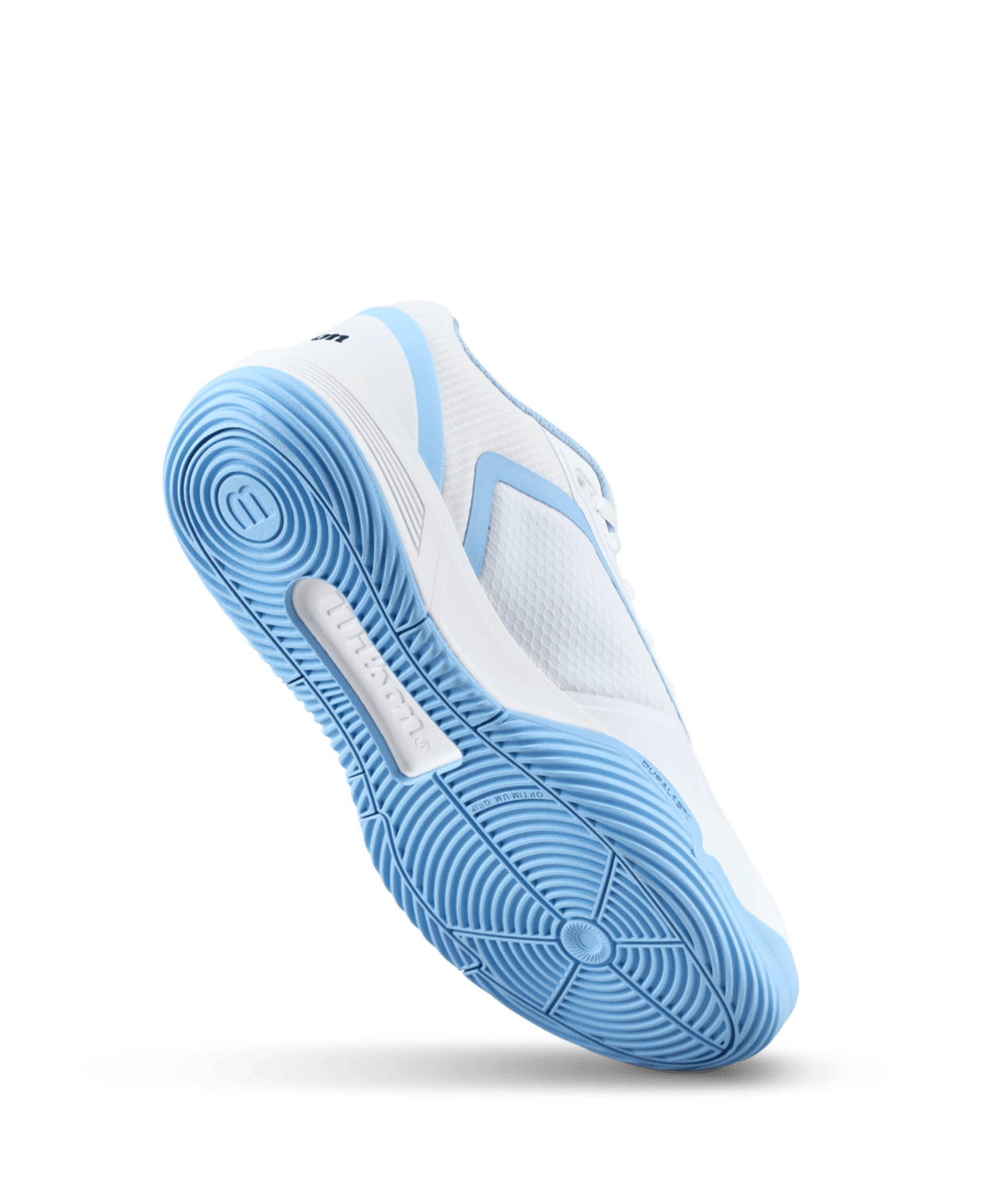 Wilson CourtGlide Women's Padel Shoes - White/Airy Blue - Racquet Point