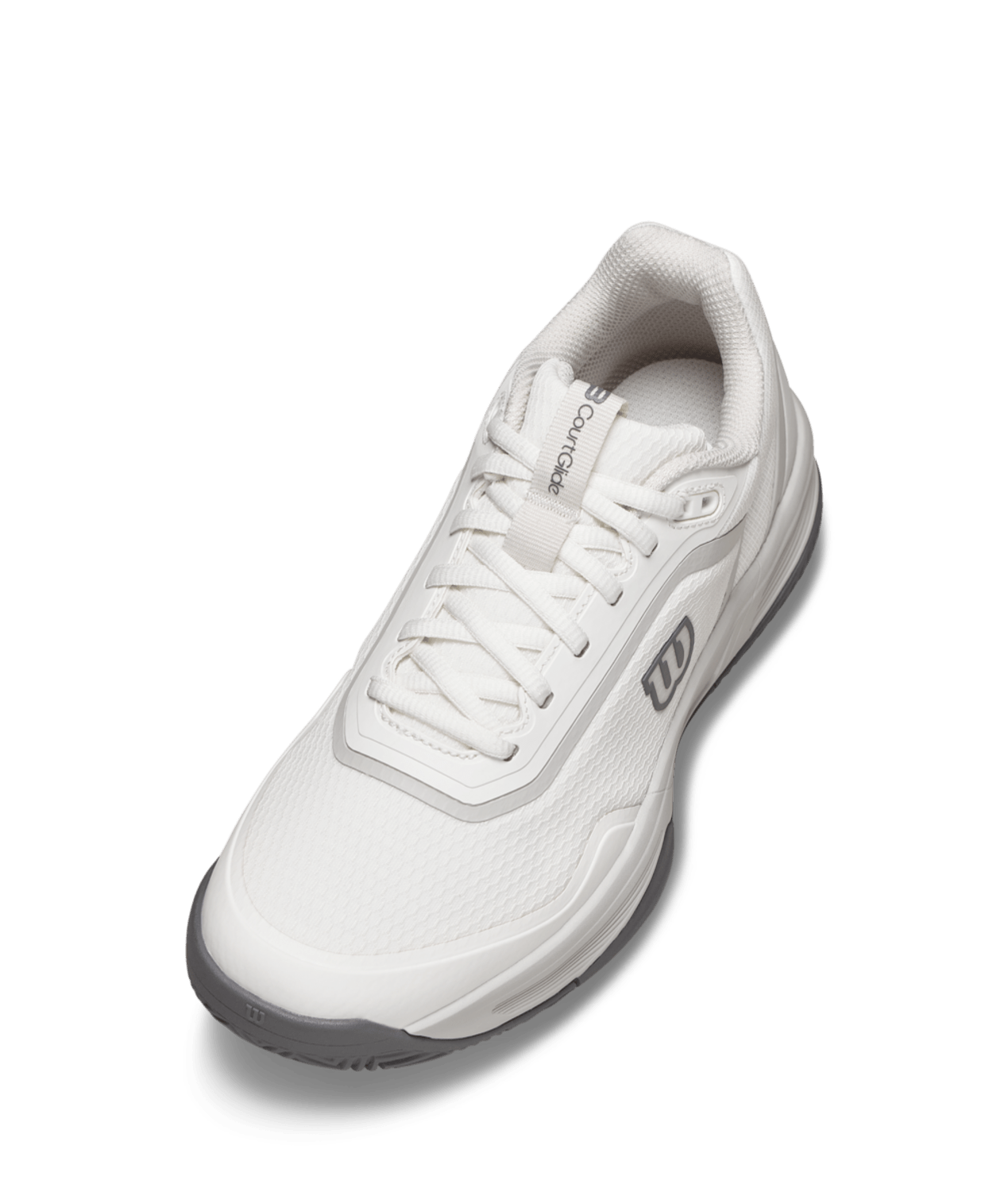 Wilson CourtGlide Women's Tennis Shoes - Snow White/Lunar Rock - Racquet Point
