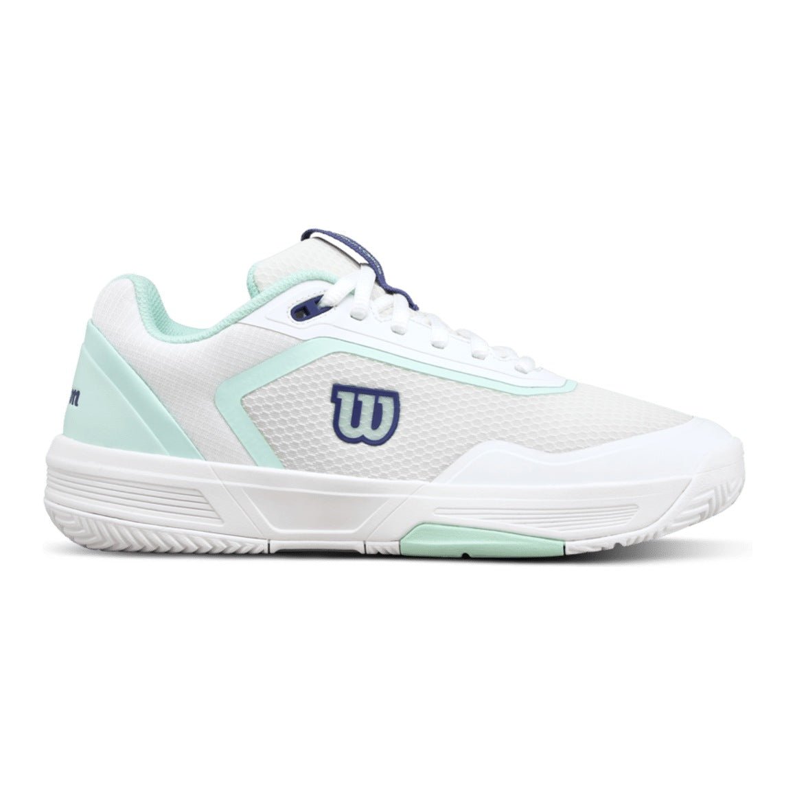 Wilson CourtGlide Women's Tennis Shoes - White/Bay - Racquet Point