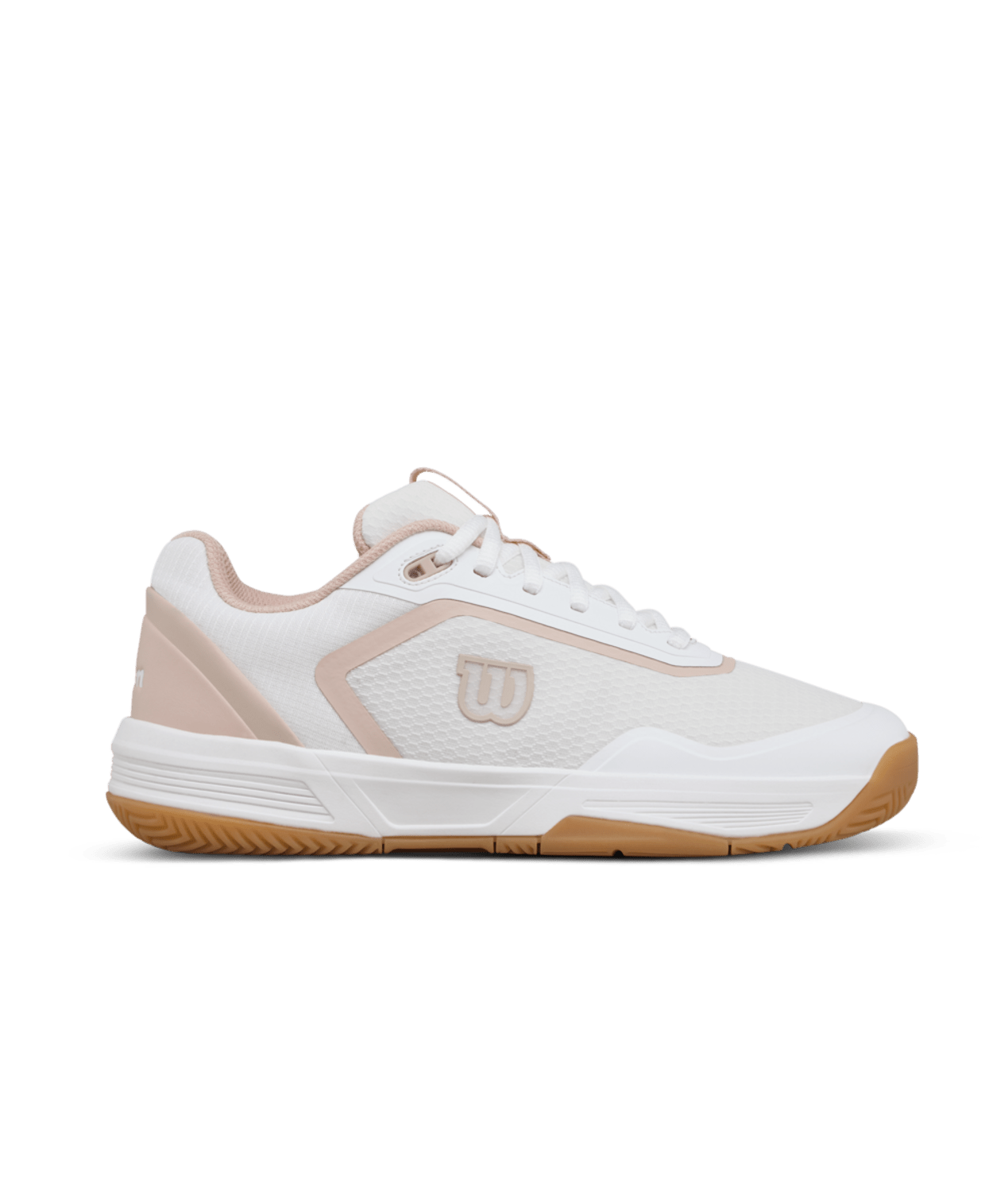 Wilson CourtGlide Women's Tennis Shoes - White/Cameo Rose - Racquet Point