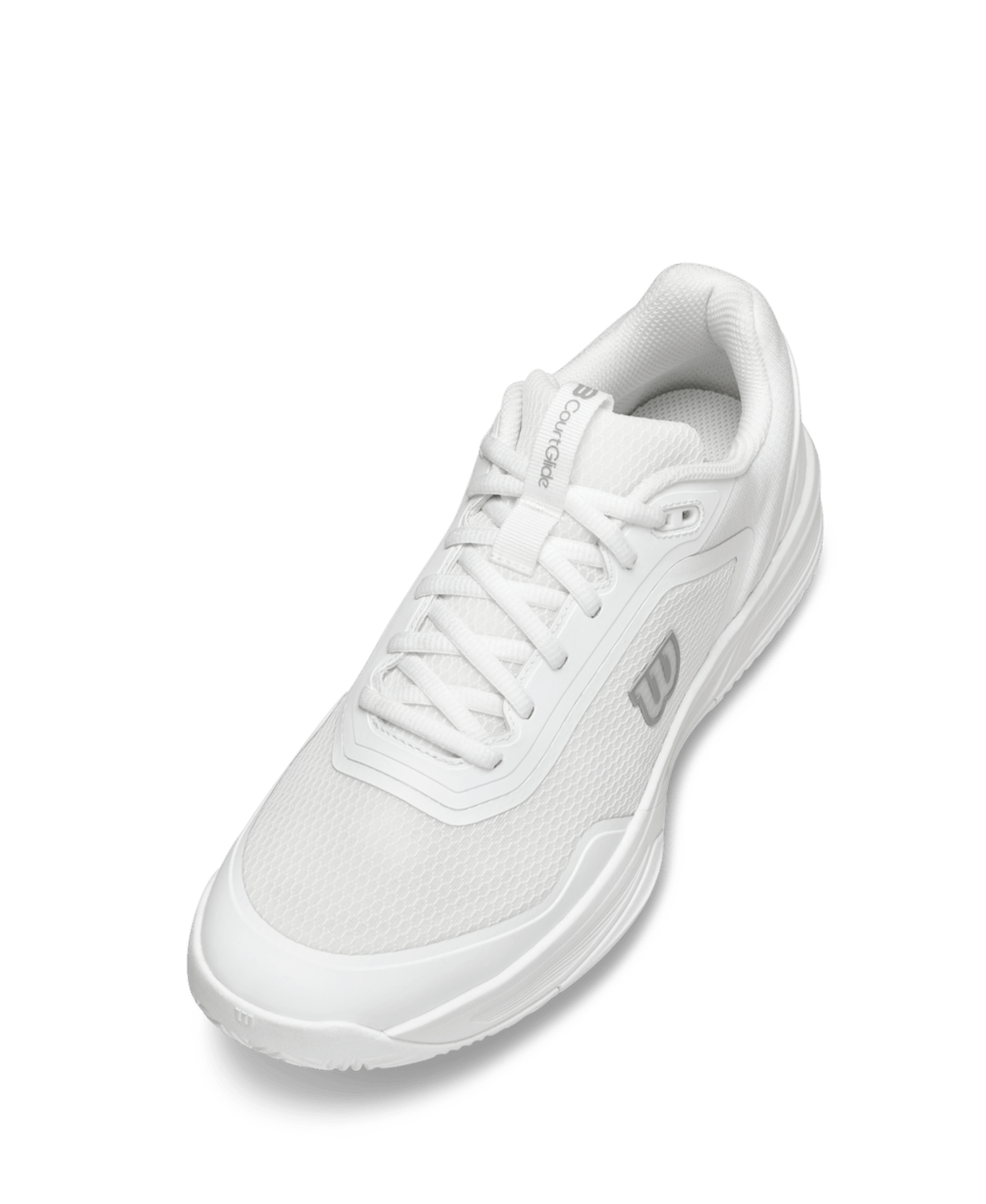 Wilson CourtGlide Women's Tennis Shoes - White/White - Racquet Point