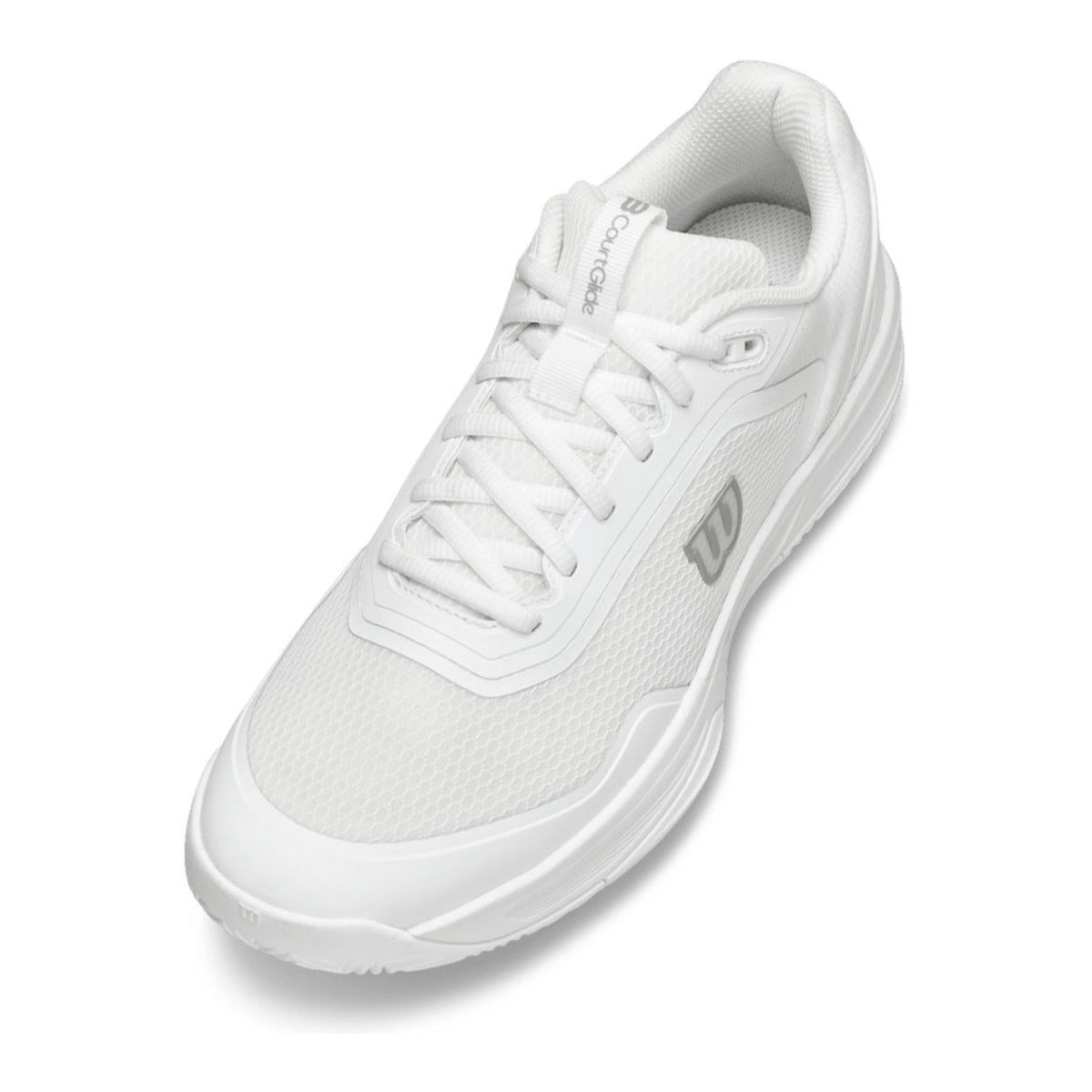 Wilson CourtGlide Women's Tennis Shoes - White/White - Racquet Point