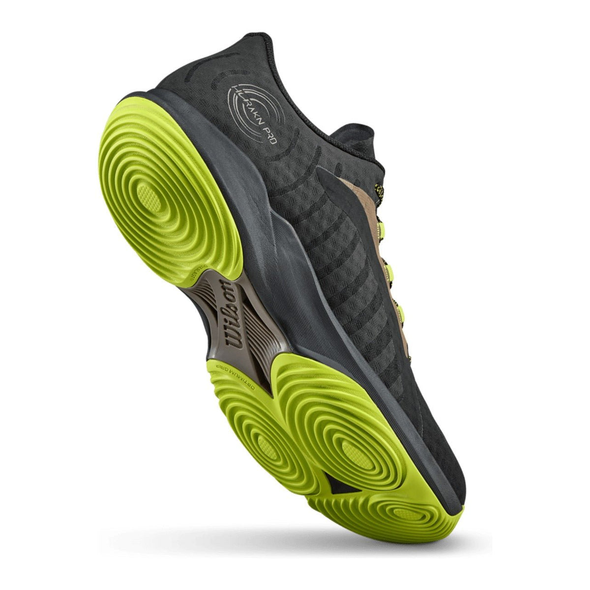 Wilson Hurakn Pro Men's Padel Shoes - Black/Lime Green - Racquet Point