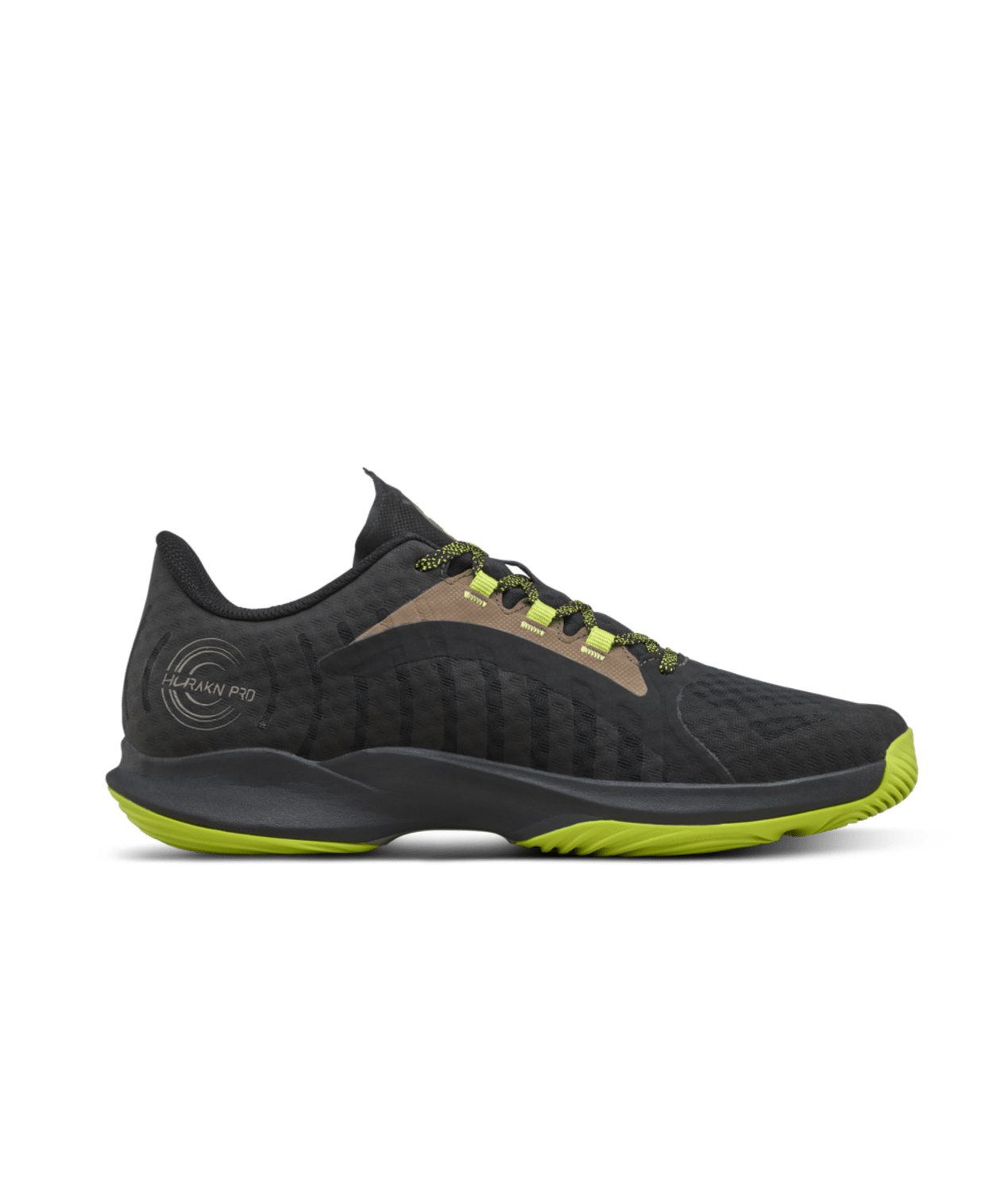 Wilson Hurakn Pro Men's Padel Shoes - Black/Lime Green - Racquet Point