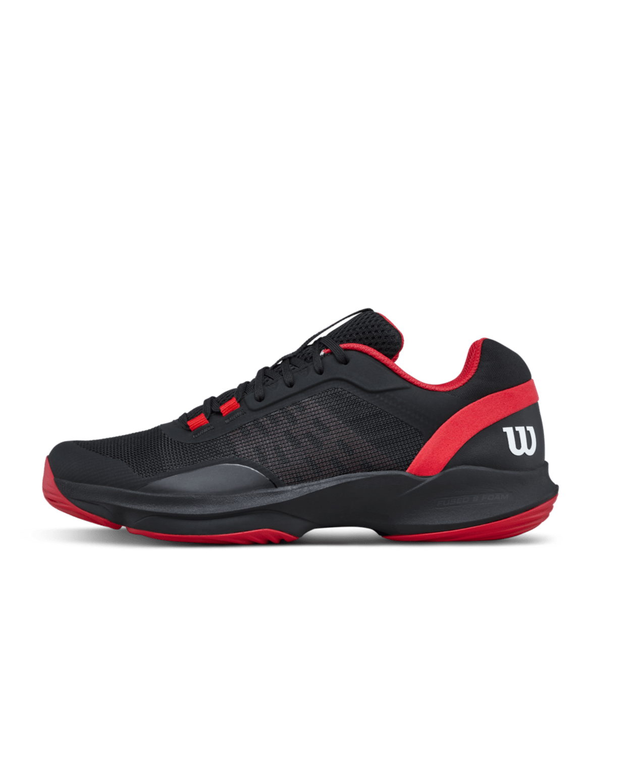 Wilson Hurakn Pro V2 Men's Padel Shoes - Black/Infrared - Racquet Point