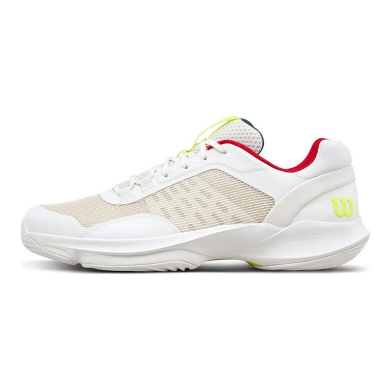 Wilson Hurakn Pro V2 Men's Padel Shoes - Snow White/Snow White - Racquet Point