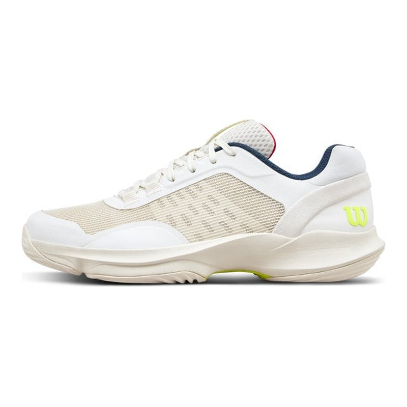 Wilson Hurakn Pro V2 Women's Padel Shoes - Snow White/Papyrus - Racquet Point