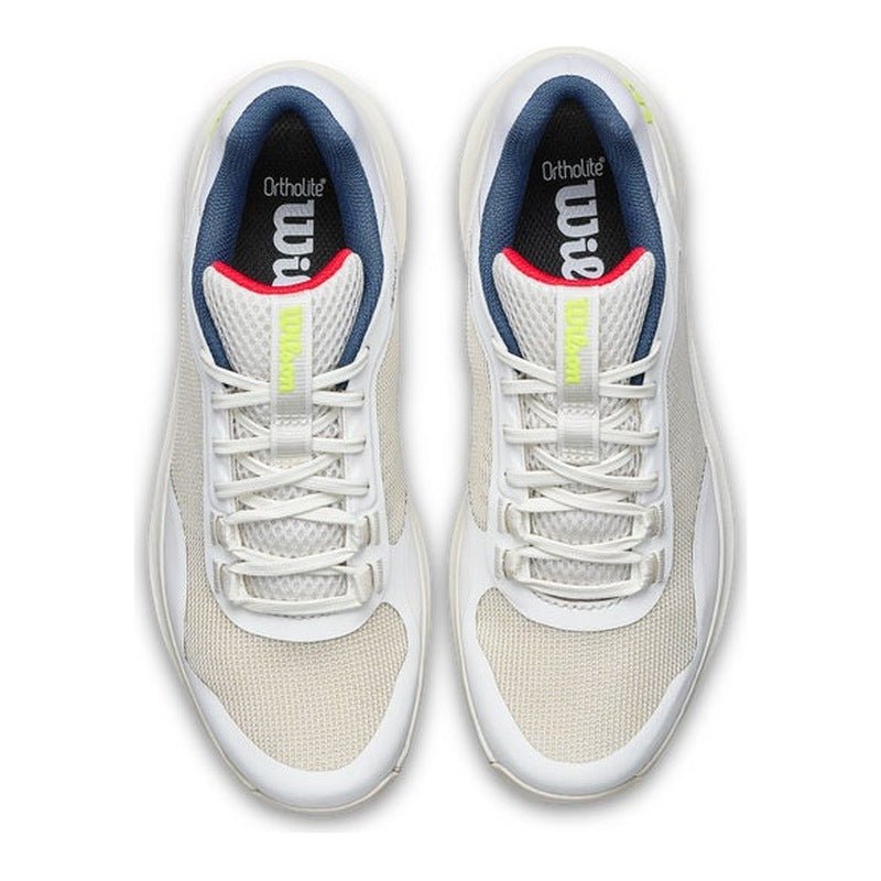 Wilson Hurakn Pro V2 Women's Padel Shoes - Snow White/Papyrus - Racquet Point