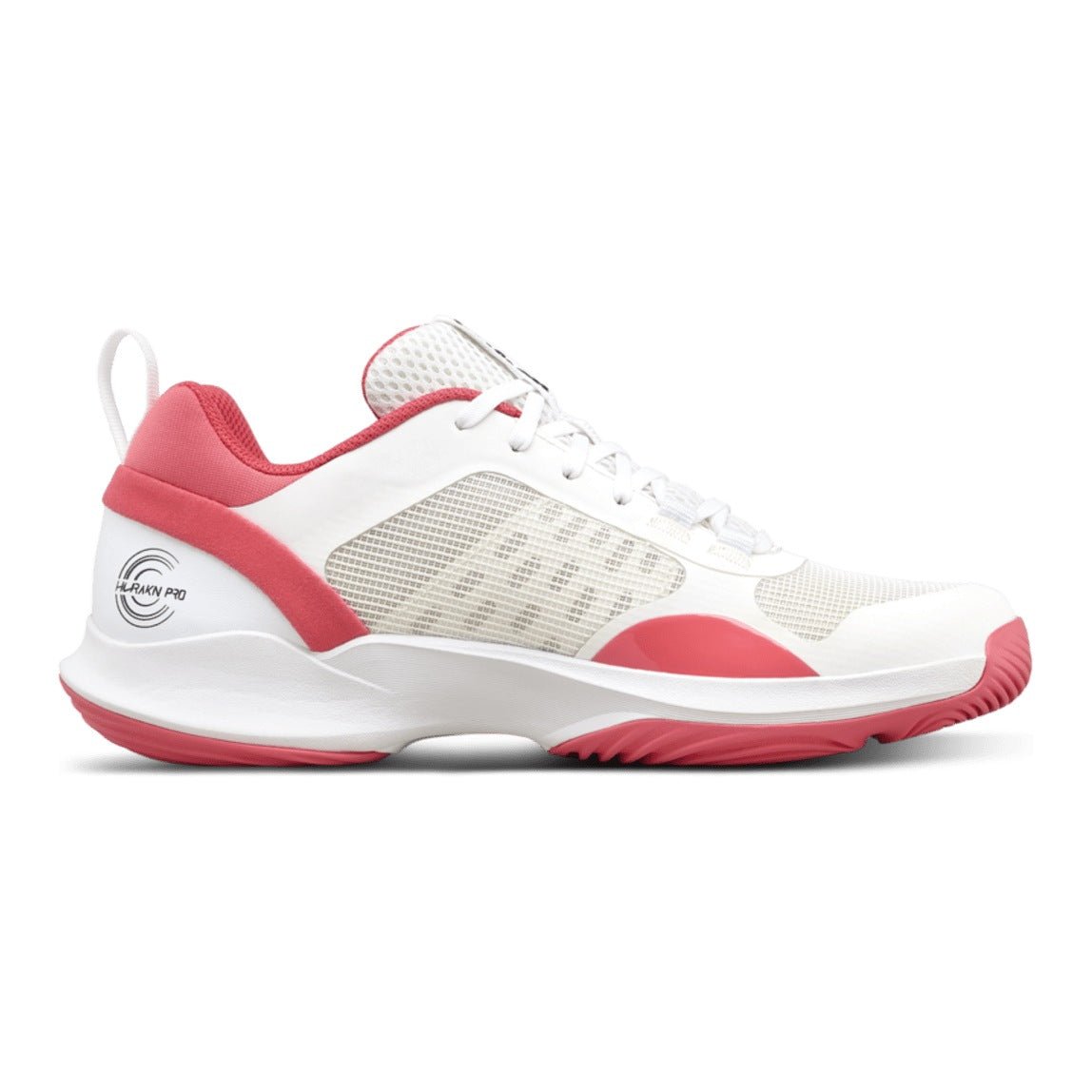 Wilson Hurakn Pro V2 Women's Padel Shoes - White/Dubarry - Racquet Point