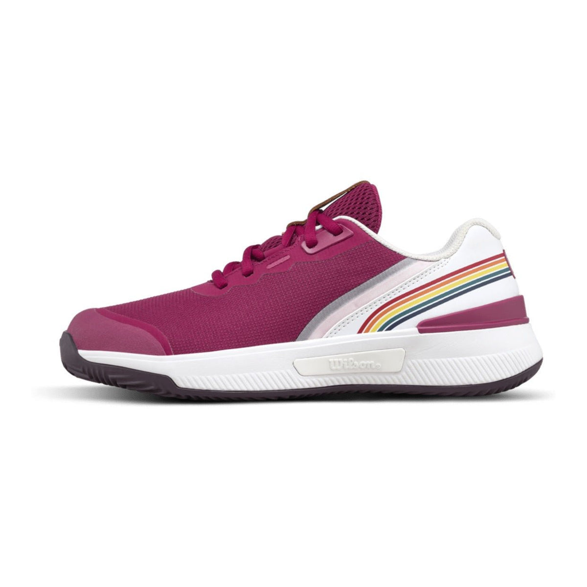 Wilson Intrigue Pro Clay Roland-Garros Women's Tennis Shoes - Beaujolais/White - Racquet Point
