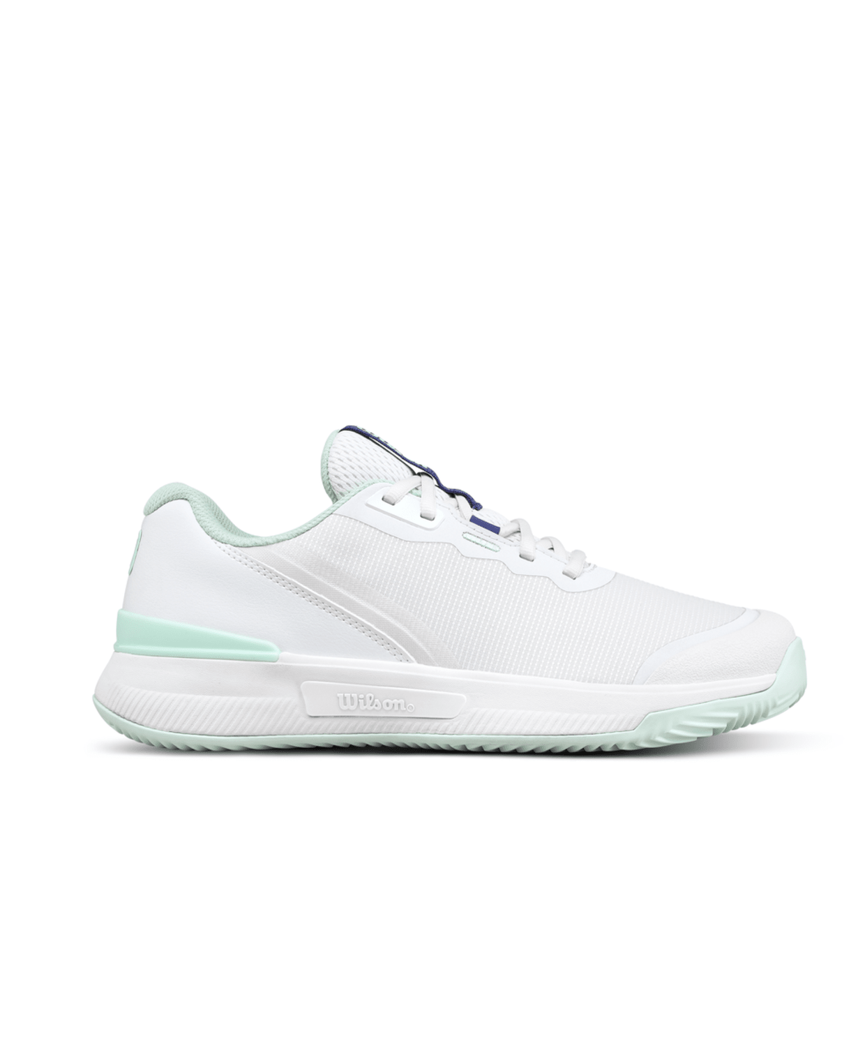 Wilson Intrigue Pro Clay Women's Tennis Shoes - Clear White/Bay - Racquet Point
