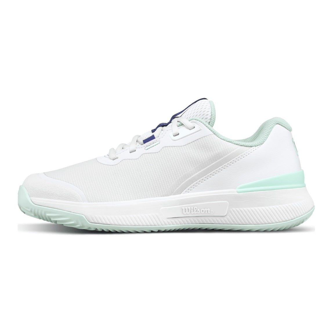 Wilson Intrigue Pro Clay Women's Tennis Shoes - Clear White/Bay - Racquet Point