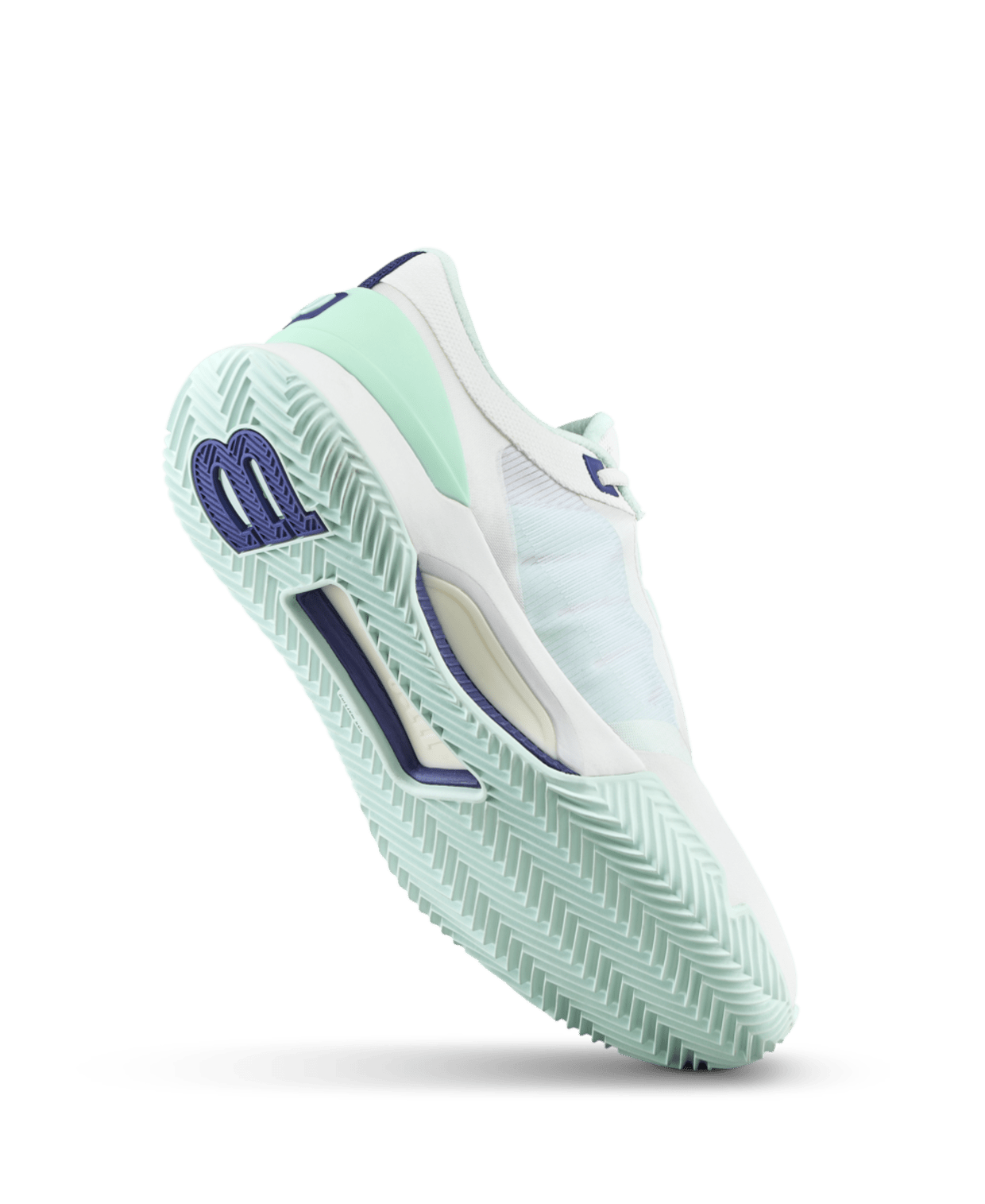 Wilson Intrigue Tour Clay Women's Tennis Shoes - White/Bay - Racquet Point