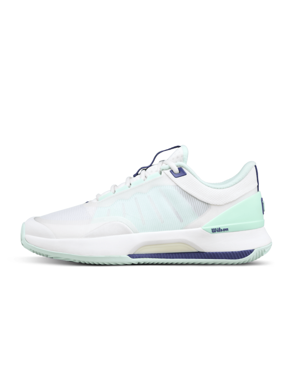 Wilson Intrigue Tour Clay Women's Tennis Shoes - White/Bay - Racquet Point