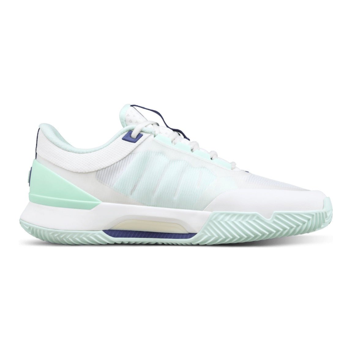 Wilson Intrigue Tour Clay Women's Tennis Shoes - White/Bay - Racquet Point