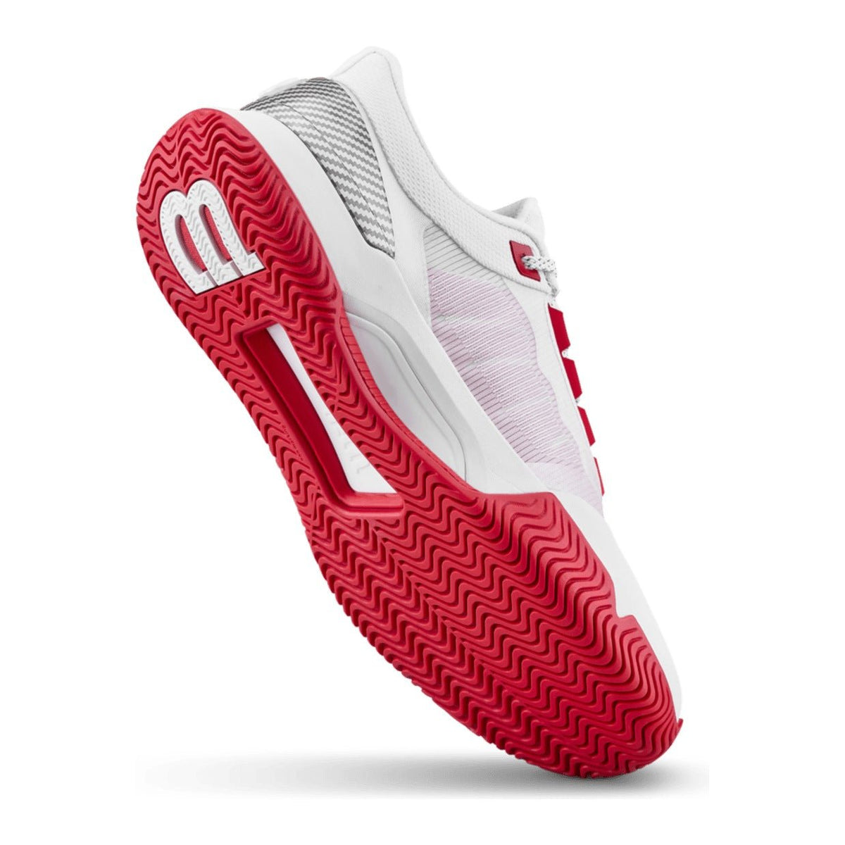 Wilson Intrigue Tour CTC Women's Tennis Shoes - Bright White/Wilson Red - Racquet Point