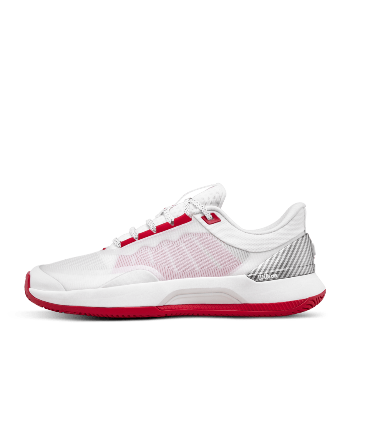 Wilson Intrigue Tour CTC Women's Tennis Shoes - Bright White/Wilson Red - Racquet Point