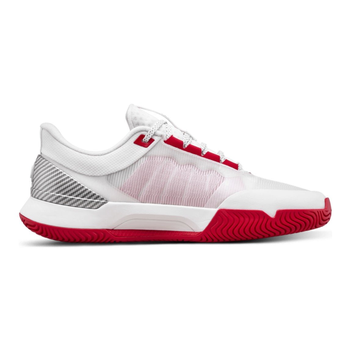 Wilson Intrigue Tour CTC Women's Tennis Shoes - Bright White/Wilson Red - Racquet Point