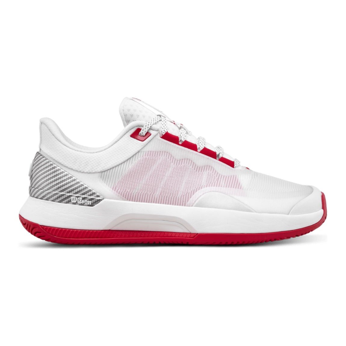 Wilson Intrigue Tour CTC Women's Tennis Shoes - Bright White/Wilson Red - Racquet Point