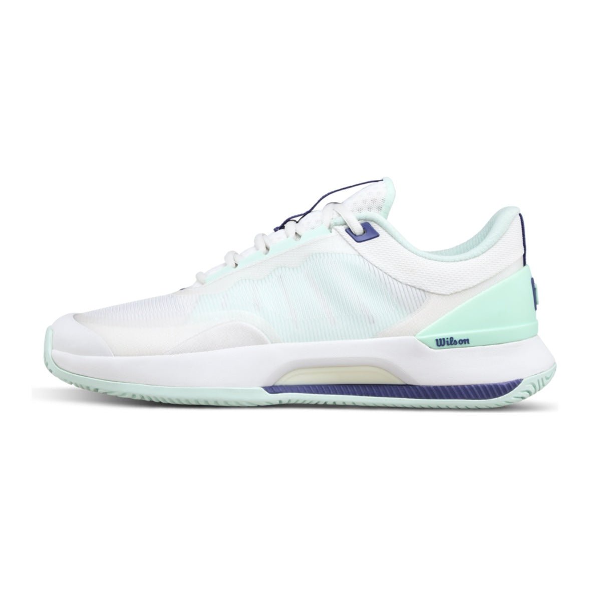 Wilson Intrigue Tour Women's Tennis Shoes - White/Bay - Racquet Point