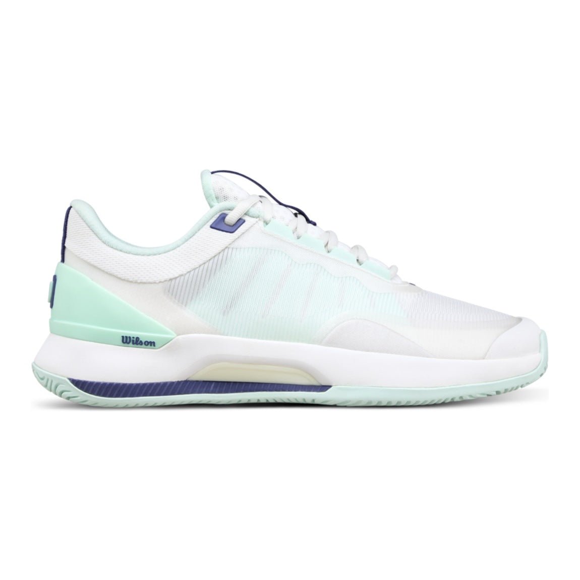 Wilson Intrigue Tour Women's Tennis Shoes - White/Bay - Racquet Point