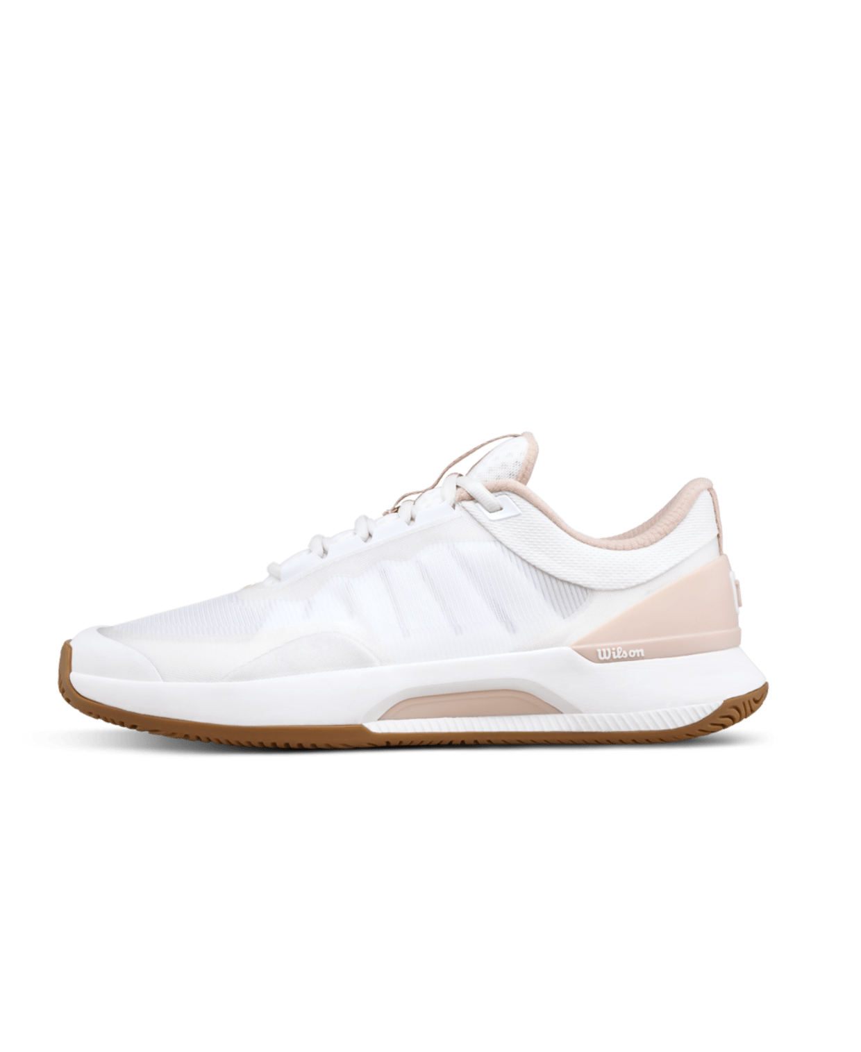 Wilson Intrigue Tour Women's Tennis Shoes - White/Cameo Rose - Racquet Point