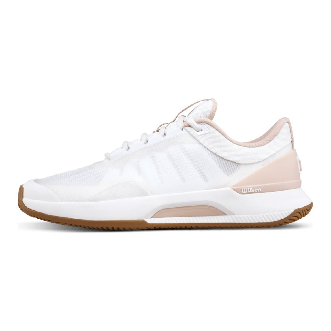 Wilson Intrigue Tour Women's Tennis Shoes - White/Cameo Rose - Racquet Point