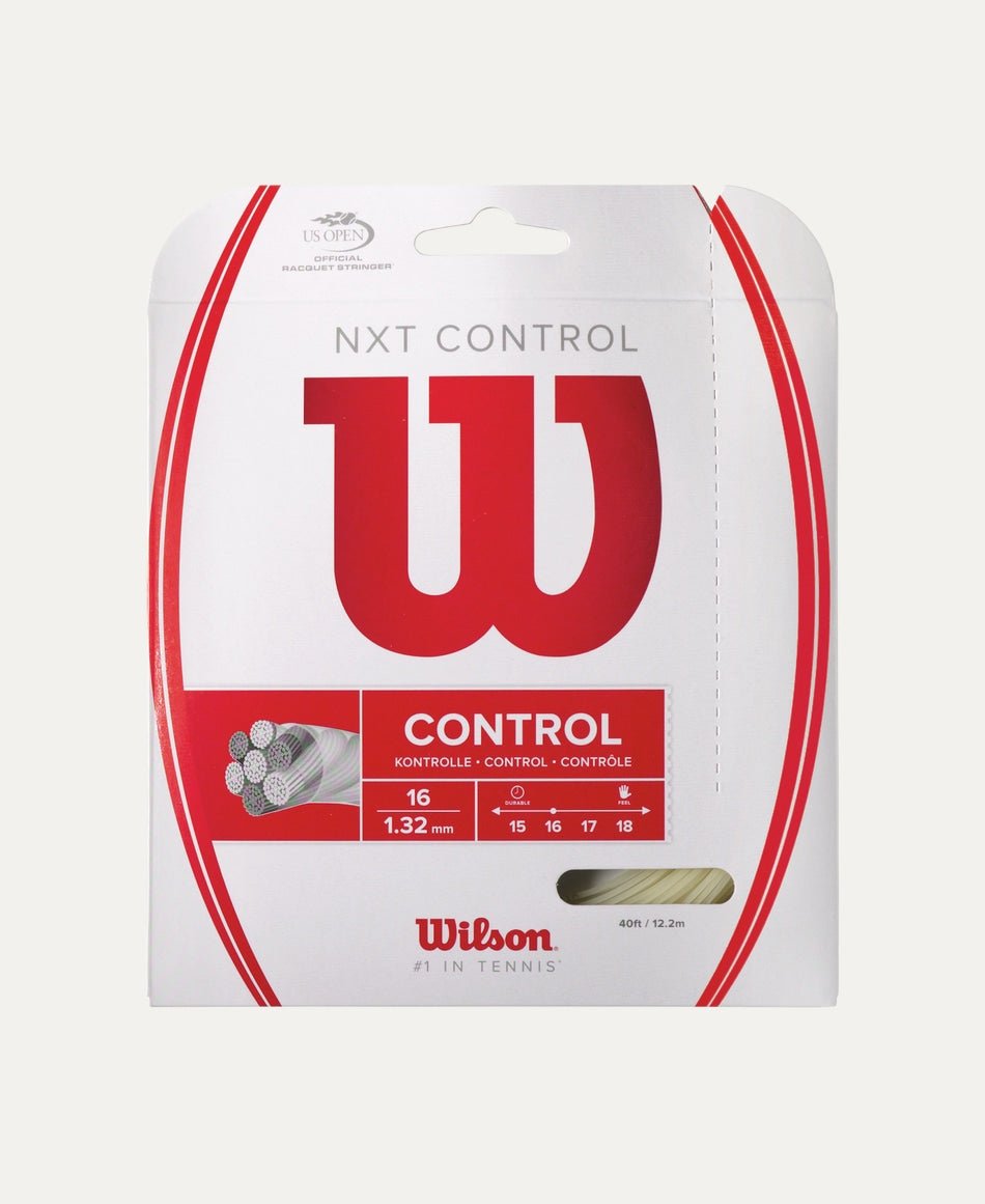 Wilson NXT Control 16 Tennis String Set - Racquet Point