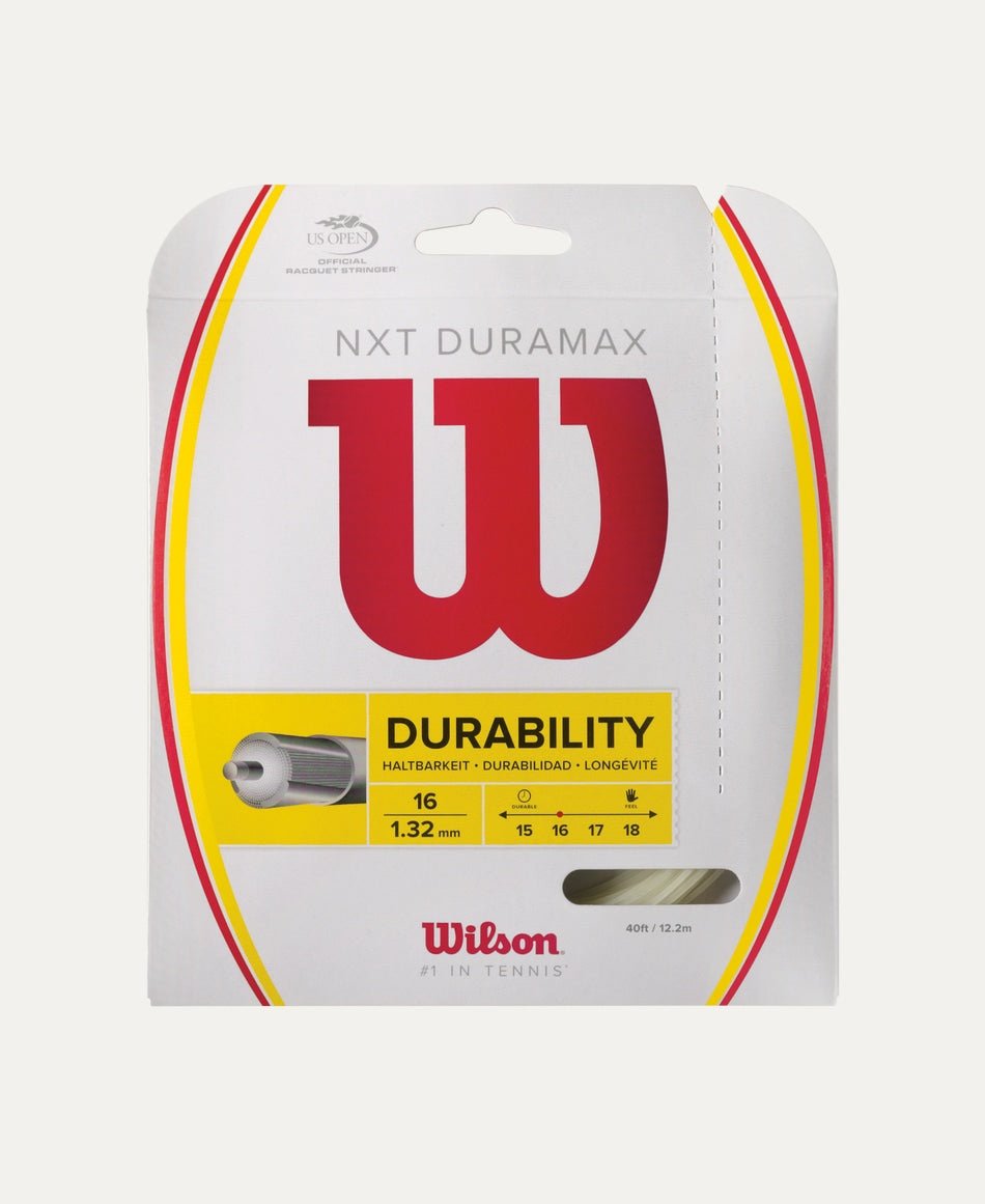 Wilson NXT Duramax 16 Tennis String Set - Racquet Point