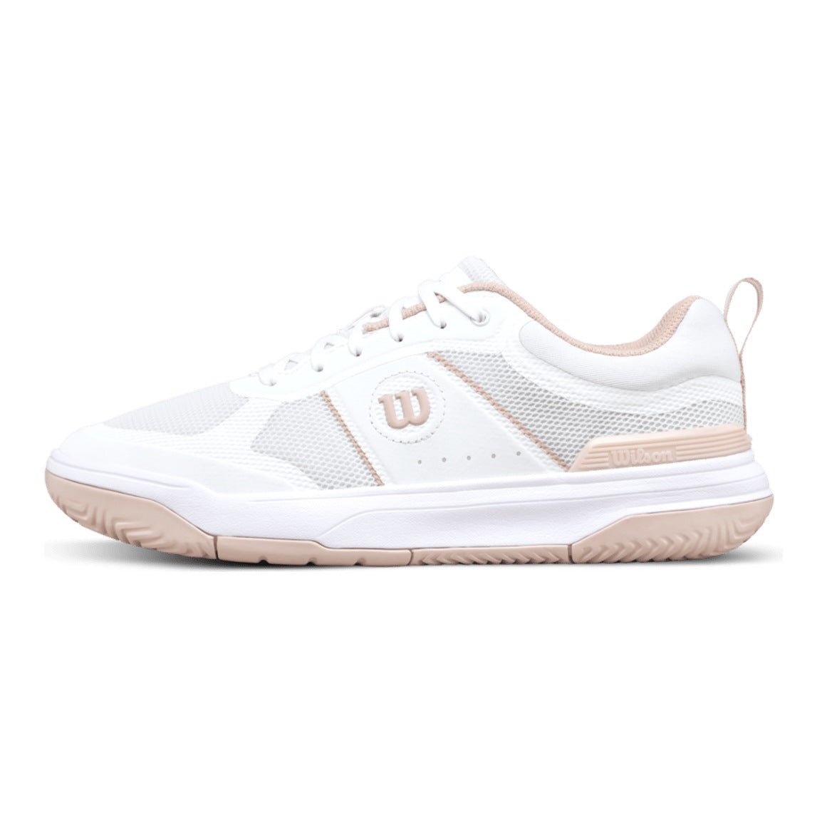 Wilson Pickle Pro Women's Pickleball Shoes - White/White/Cameo - Racquet Point