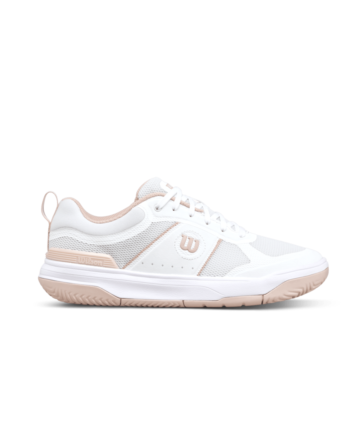 Wilson Pickle Pro Women's Pickleball Shoes - White/White/Cameo - Racquet Point