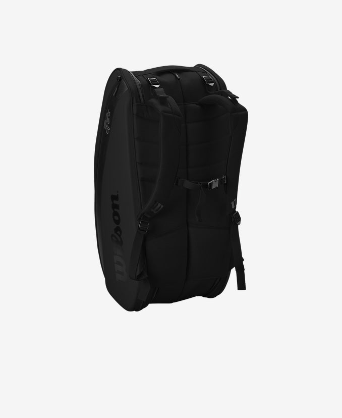 Wilson RF DNA 12 Pack Tennis Bag - Black - Racquet Point