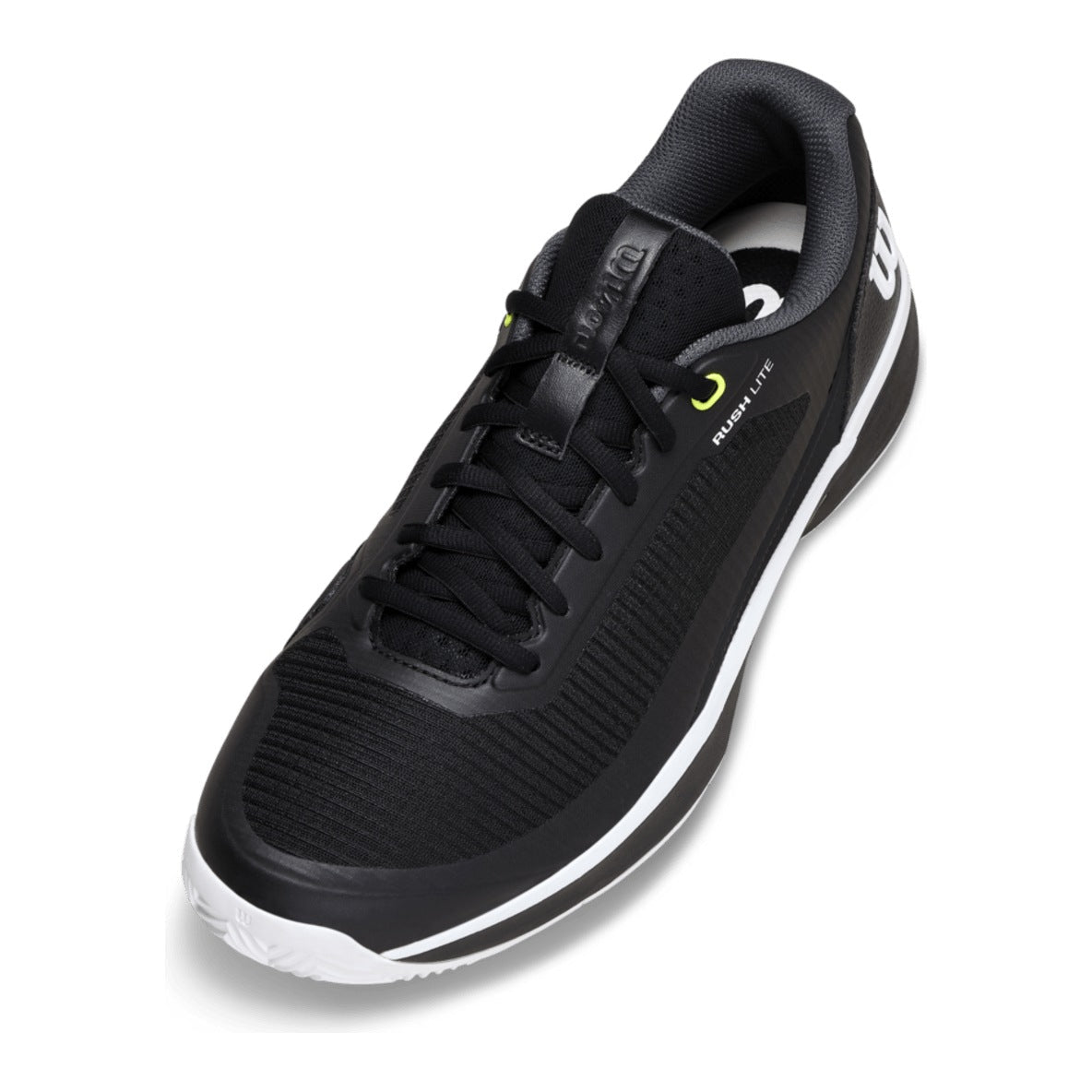Wilson Rush Lite 5 Clay Men's Tennis Shoes - Black/White - Racquet Point
