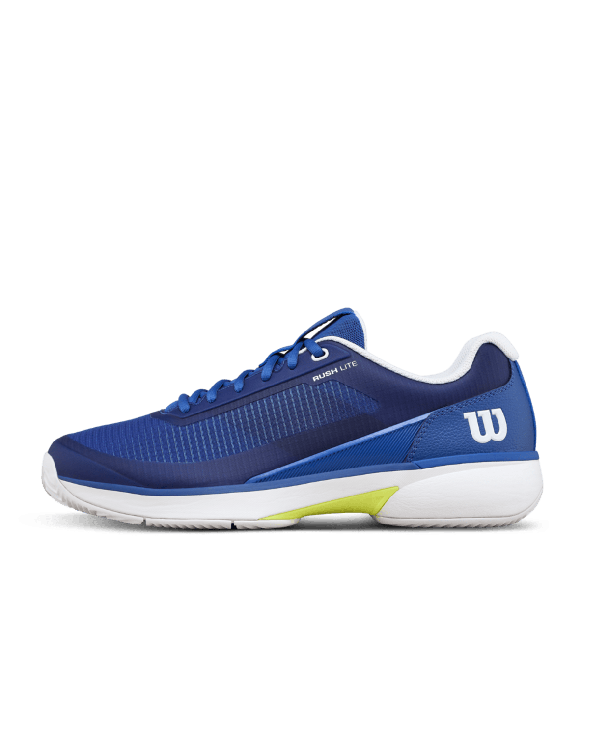 Wilson Rush Lite 5 Clay Men's Tennis Shoes - Deja Vu Blue/White - Racquet Point
