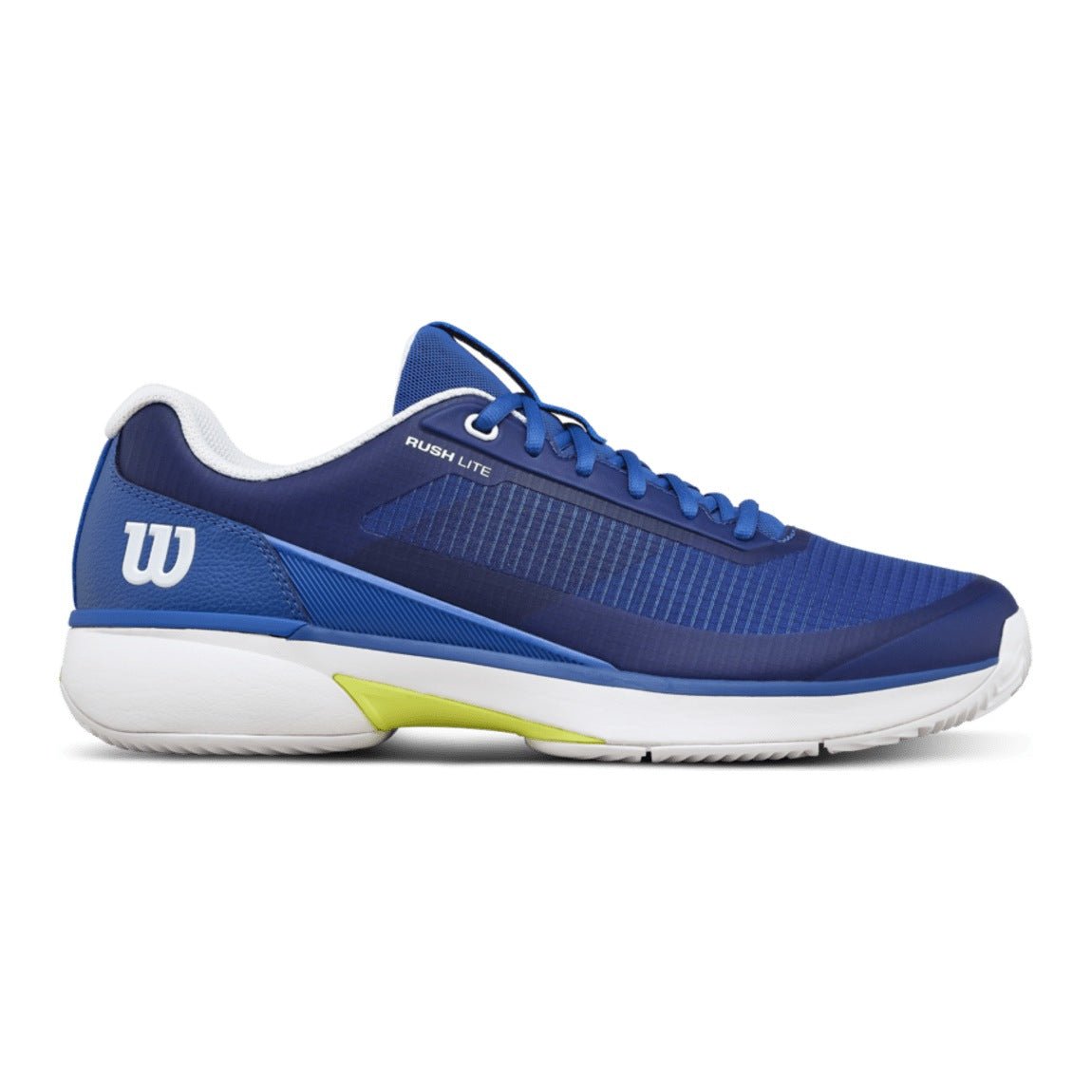 Wilson Rush Lite 5 Clay Men's Tennis Shoes - Deja Vu Blue/White - Racquet Point