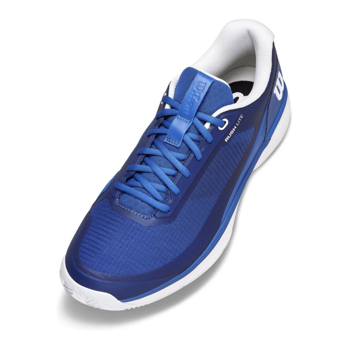 Wilson Rush Lite 5 Clay Men's Tennis Shoes - Deja Vu Blue/White - Racquet Point