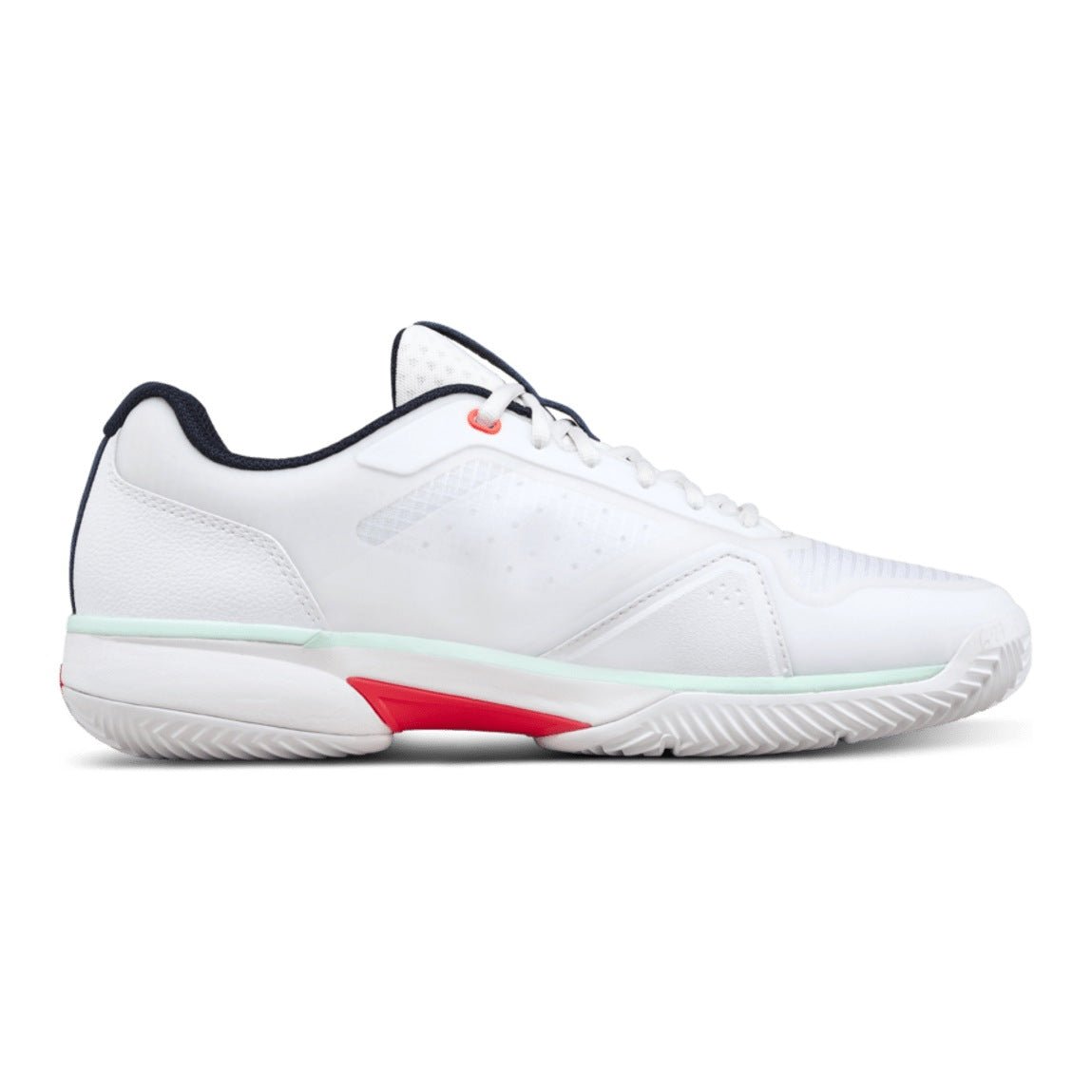Wilson Rush Lite 5 Clay Men's Tennis Shoes - White/Bay - Racquet Point