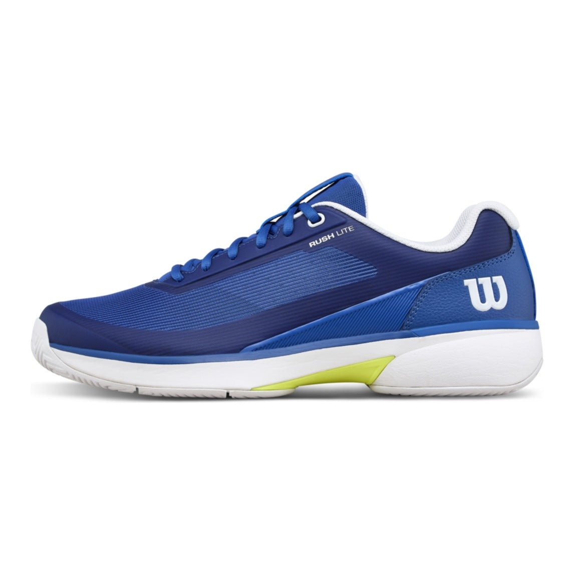 Wilson Rush Lite 5 Men's Tennis Shoes - Deja Vu Blue/White - Racquet Point