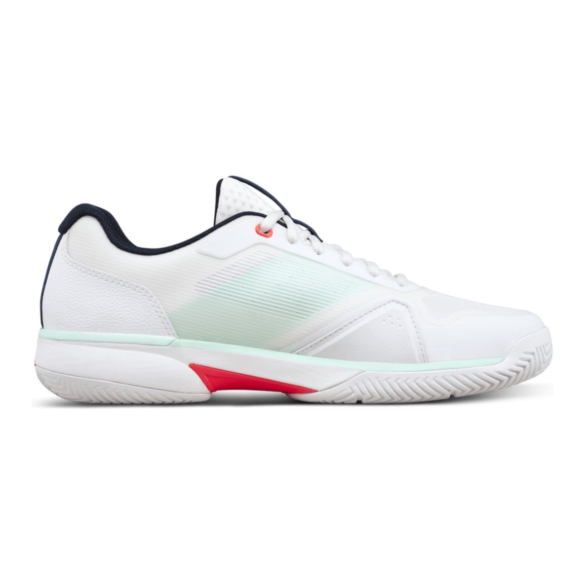Wilson Rush Lite 5 Men's Tennis Shoes - White/Bay - Racquet Point