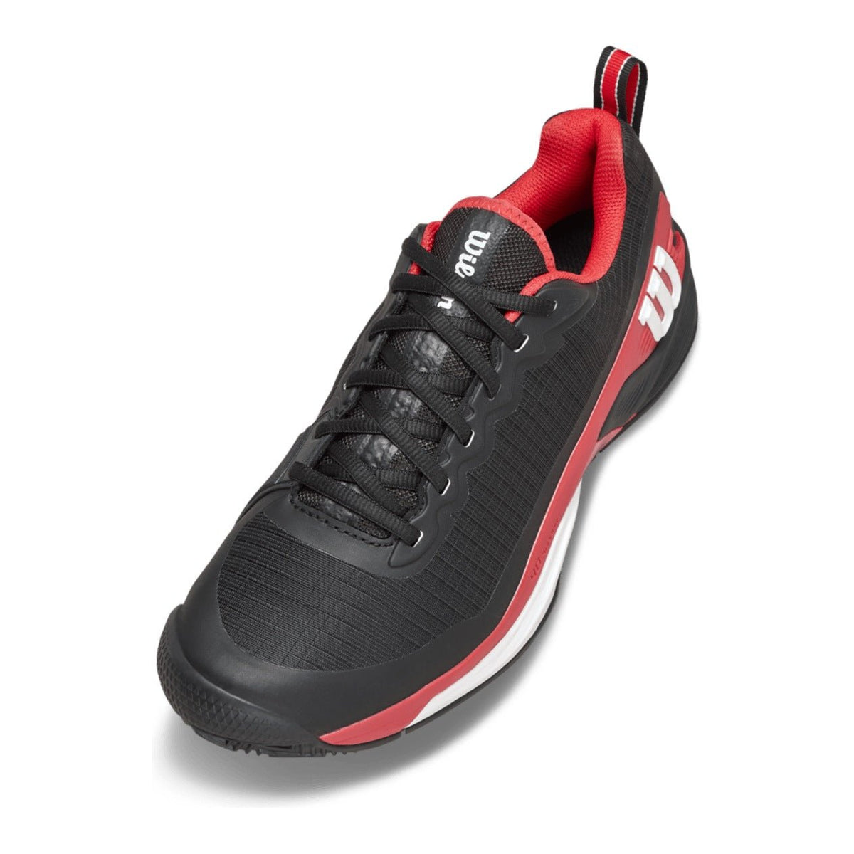 Wilson Rush Pro 4.5 Clay Men's Tennis Shoes - Black/Infrared - Racquet Point