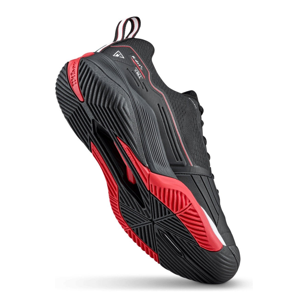 Wilson Rush Pro 4.5 Men's Tennis Shoes - Black/Infrared - Racquet Point