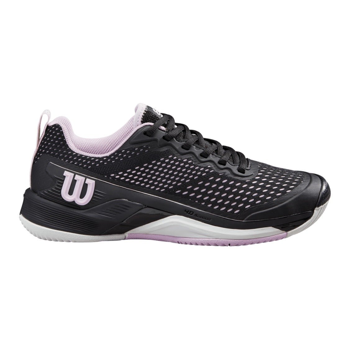 Wilson Rush Pro 4.5 Women's Tennis Shoes - Black/Black - Racquet Point