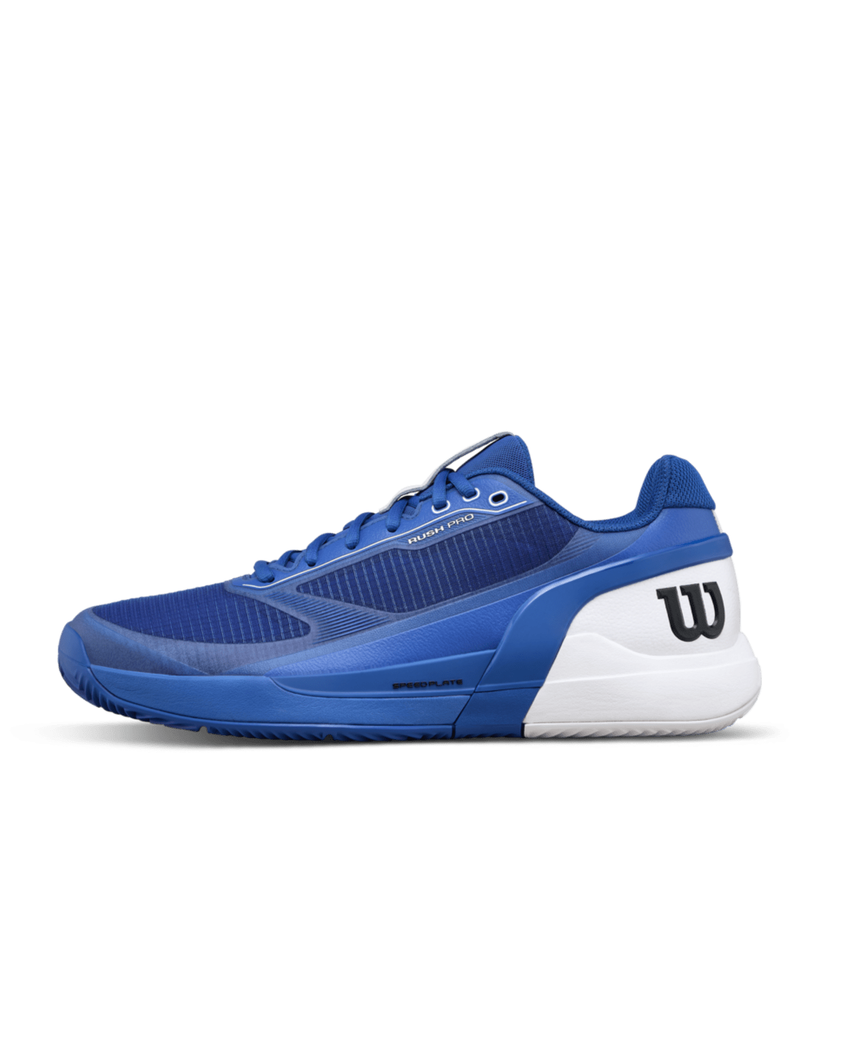 Wilson Rush Pro 5 Clay Men's Tennis Shoes - Deja Vu Blue/White - Racquet Point