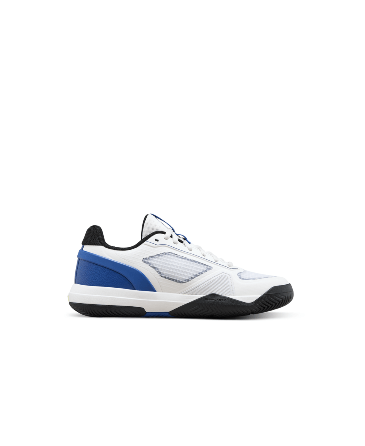 Wilson Rush Pro 5 Jr Tennis Shoes - White/Deja Vu Blue - Racquet Point