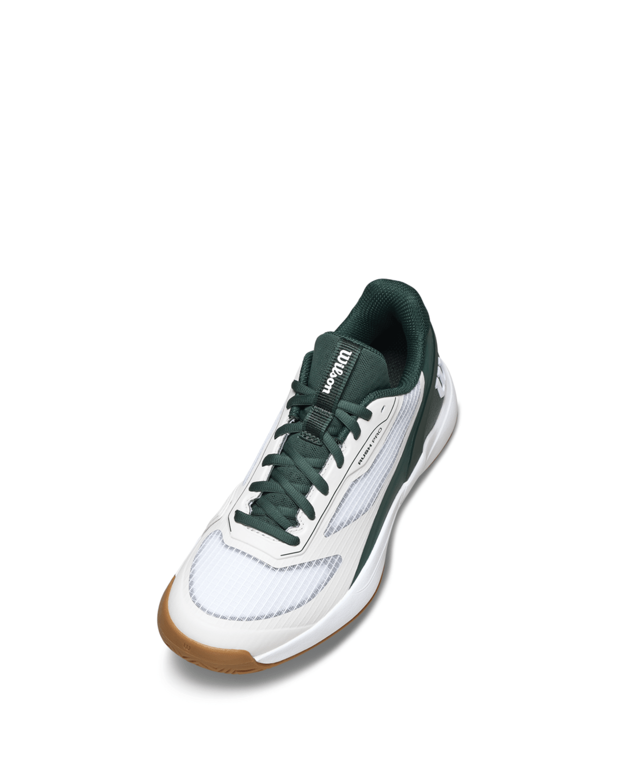Wilson Rush Pro 5 Jr Tennis Shoes - White/Sycamore - Racquet Point
