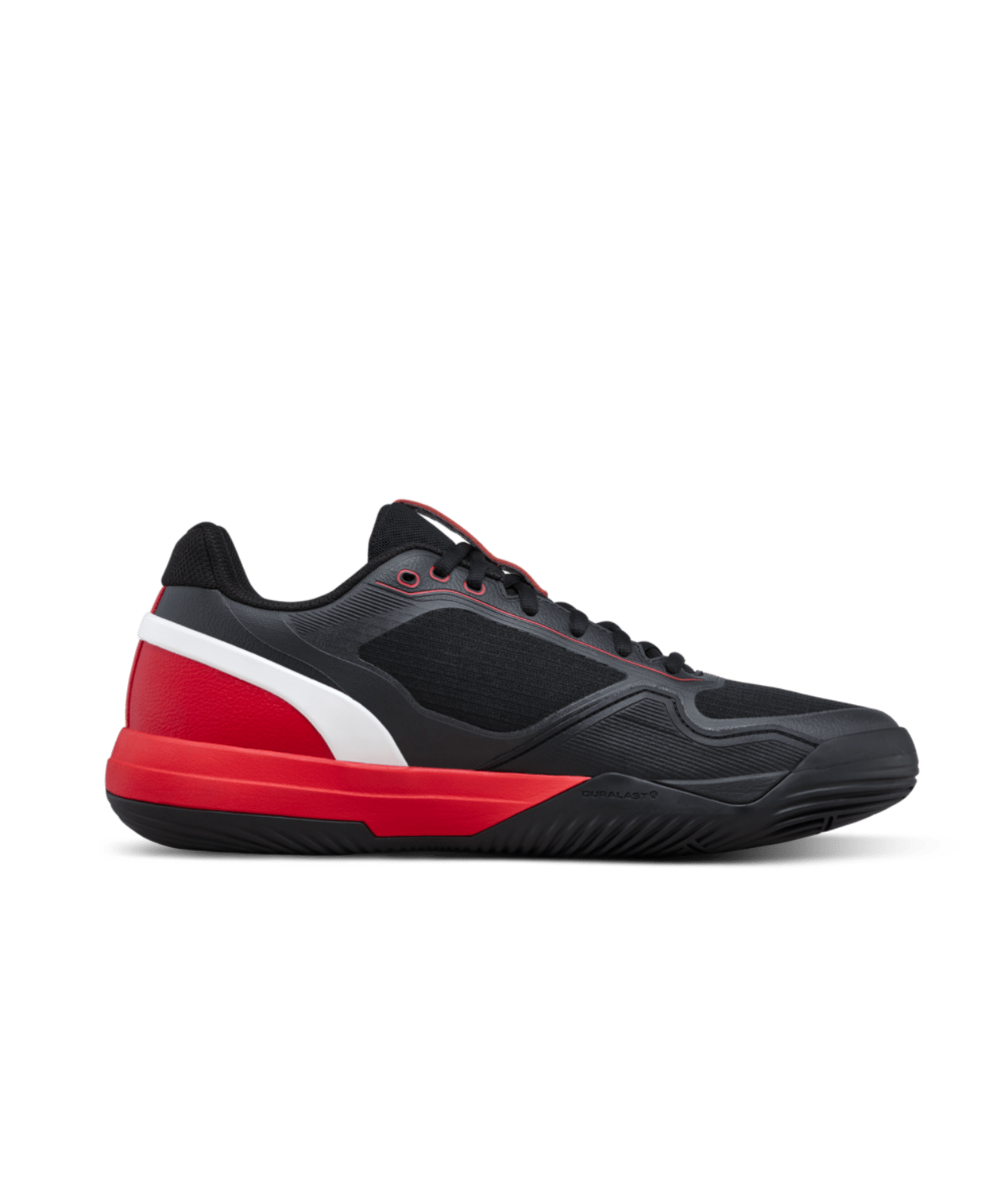 Wilson Rush Pro 5 Men's Padel Shoes - Black/Infrared - Racquet Point