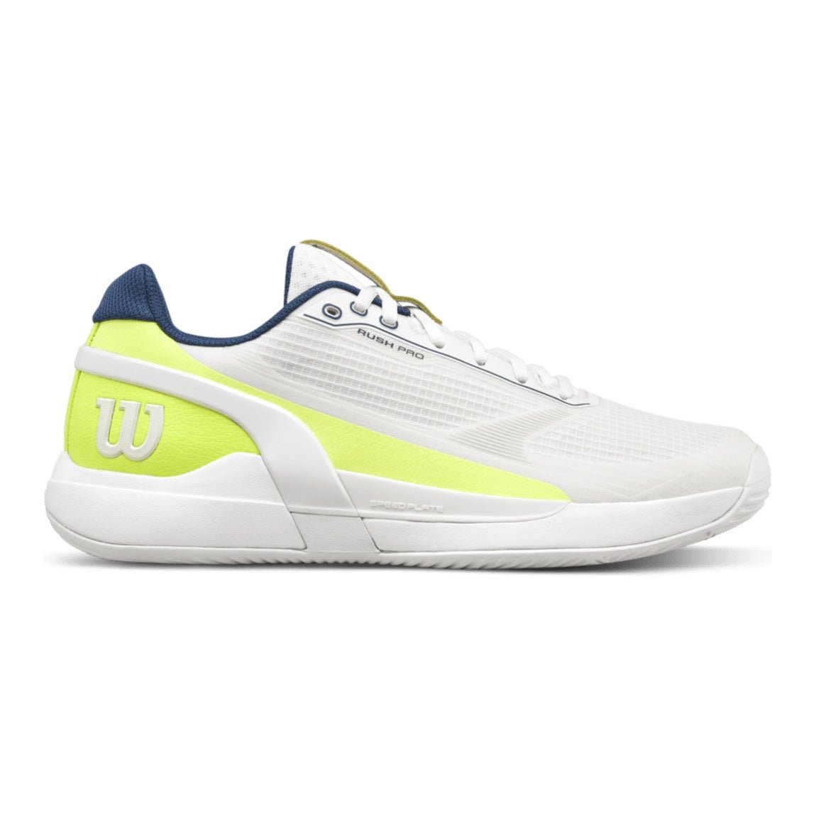 Wilson Rush Pro 5 Men's Padel Shoes - Snow White/Snow White - Racquet Point